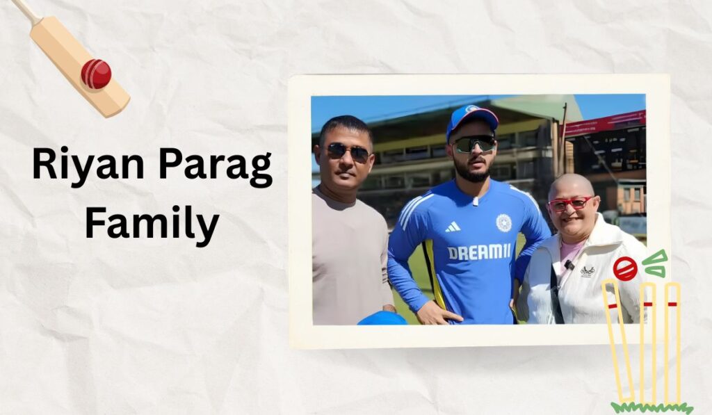 Riyan Parag Family