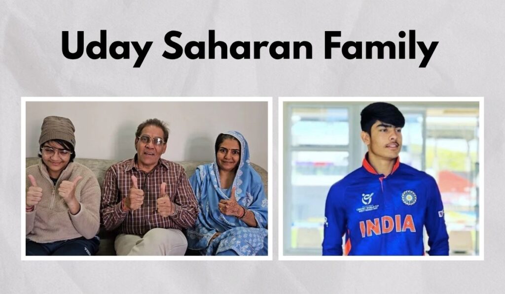 Uday Saharan Family