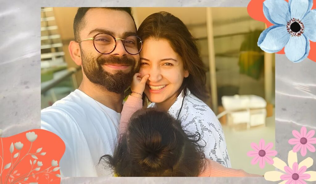 Vamika Kohli Family