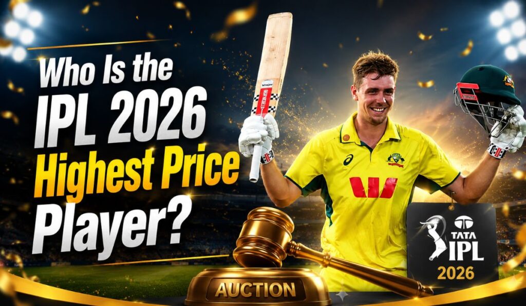 Who Is the IPL 2026 Highest Price Player