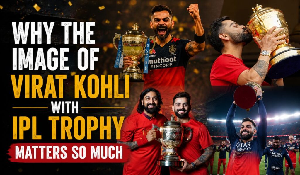 Why the Image of Virat Kohli with IPL Trophy Matters So Much