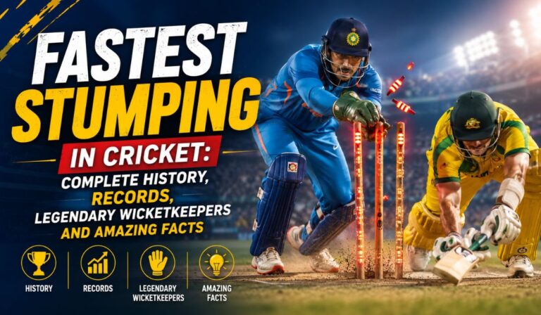 Fastest Stumping in Cricket