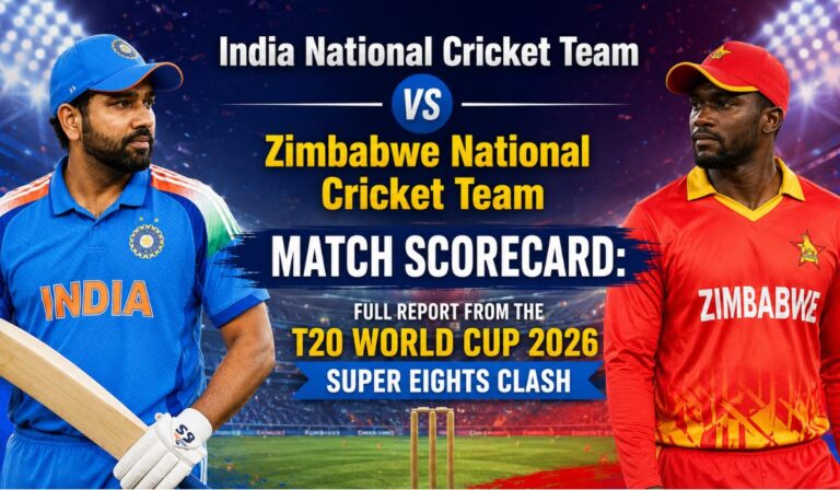 India National Cricket Team vs Zimbabwe National Cricket Team Match Scorecard