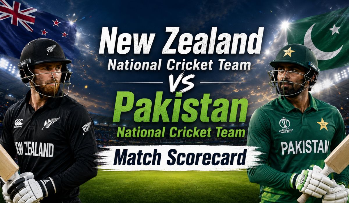 New Zealand National Cricket Team vs Pakistan National Cricket Team Match Scorecard