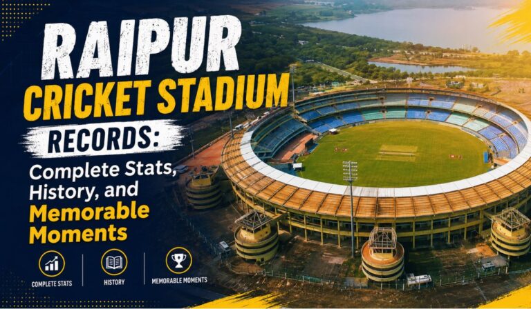 Raipur Cricket Stadium Records