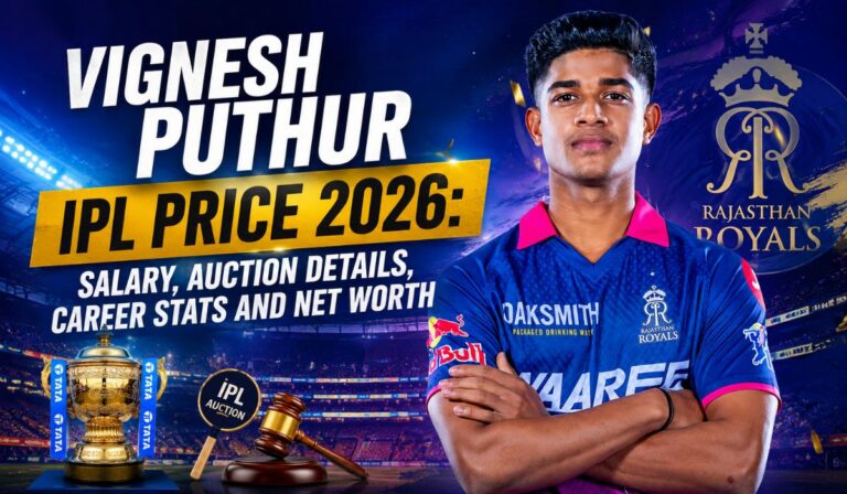 Vignesh Puthur IPL Price 2026