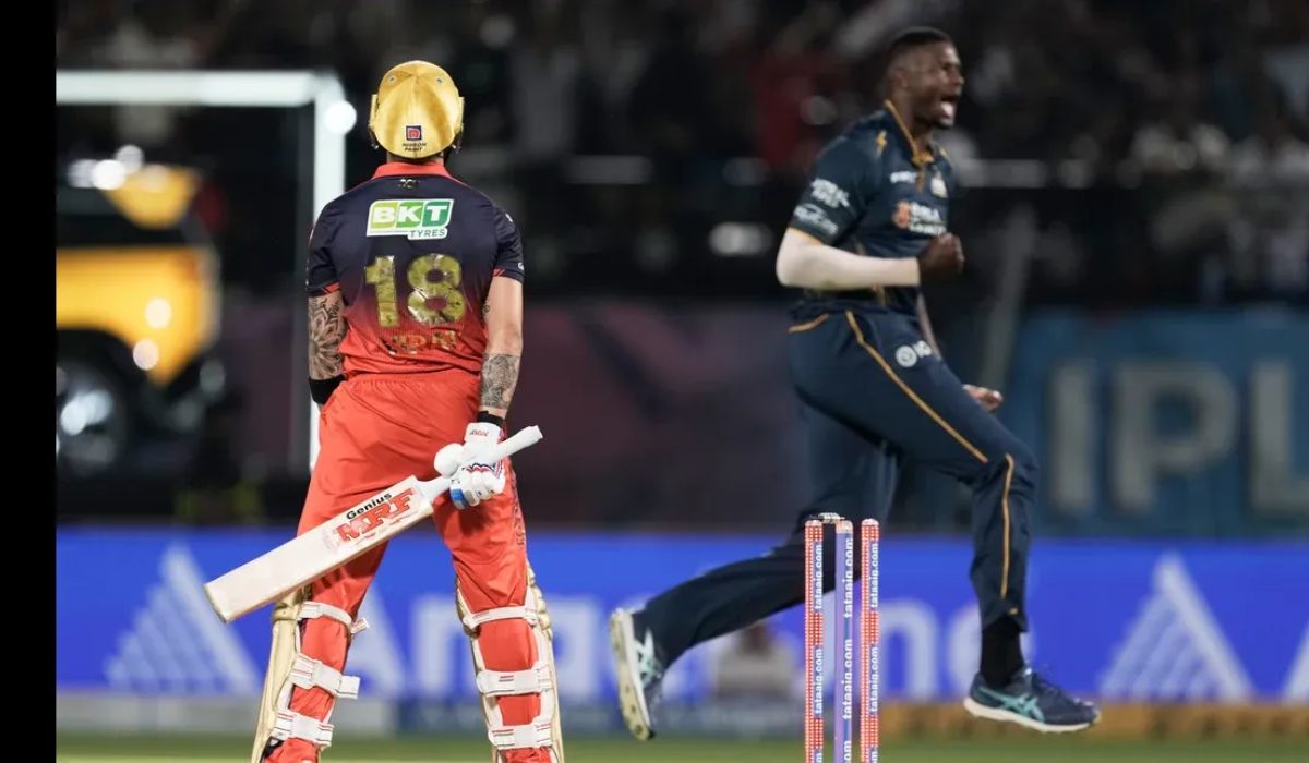 Virat Kohli angry with himself over his dismissal in RCB vs GT Qualifier 1