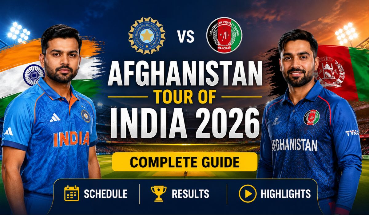 Afghanistan Tour of India 2026
