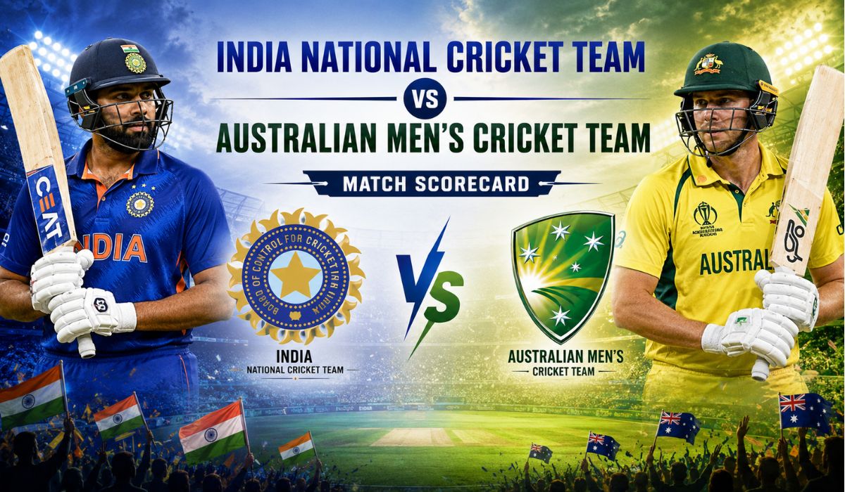 India National Cricket Team vs Australian Men's Cricket Team Match Scorecard