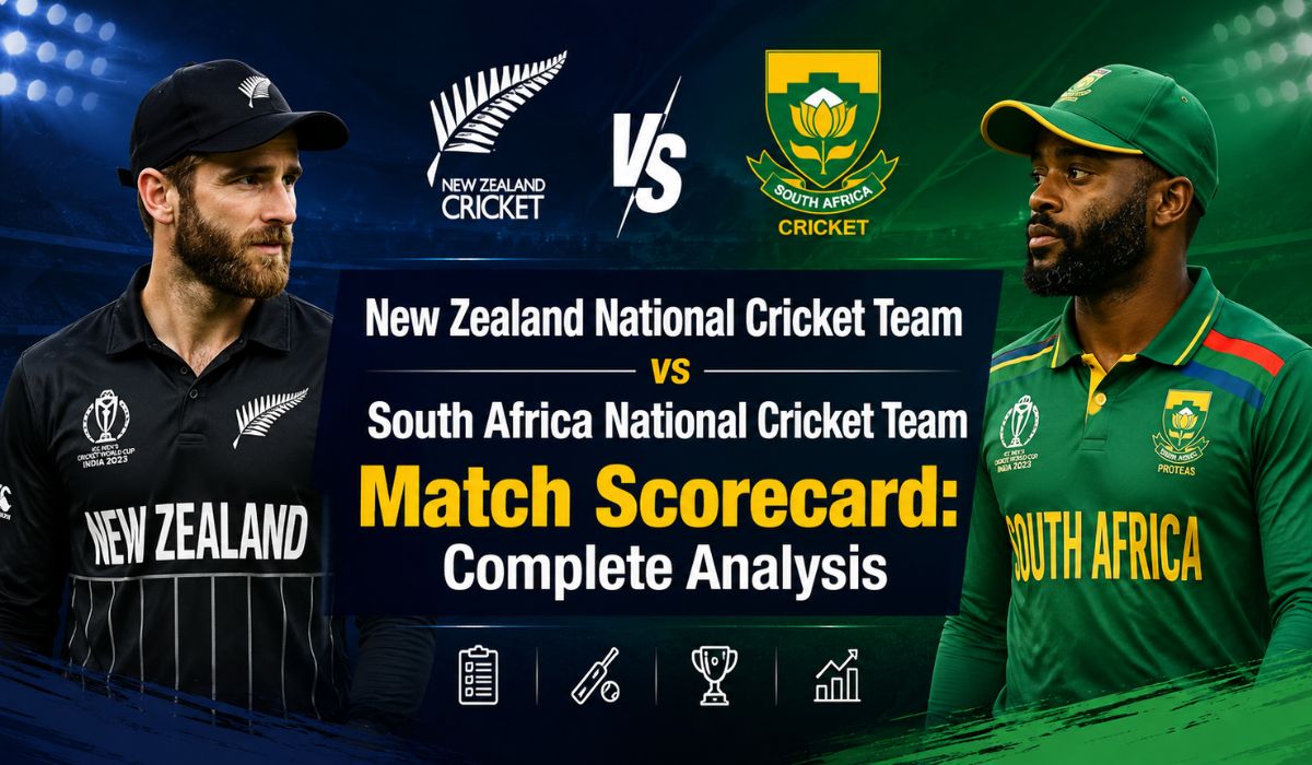 New Zealand National Cricket Team vs South Africa National Cricket Team Match Scorecard