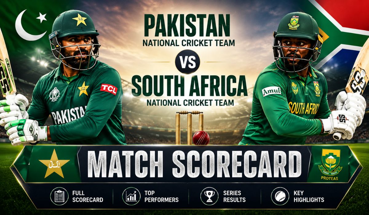 Pakistan National Cricket Team vs South Africa National Cricket Team Match Scorecard