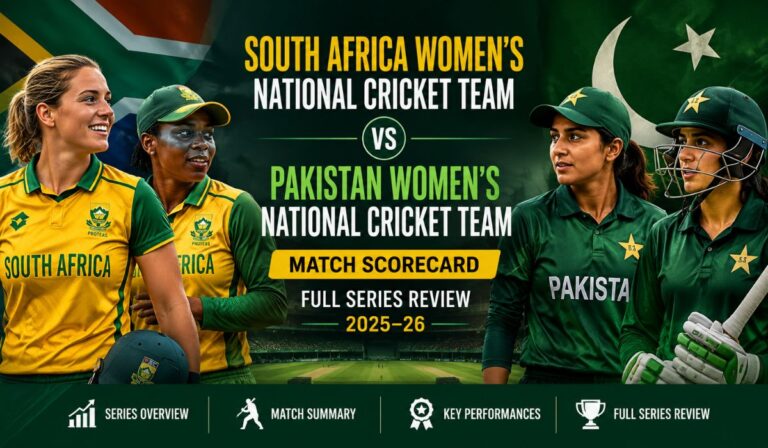 South Africa Women's National Cricket Team vs Pakistan Women's National Cricket Team Match Scorecard