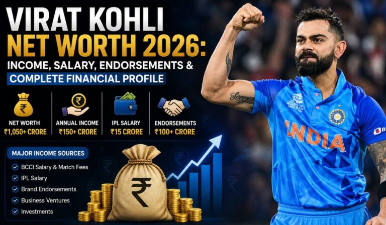 Virat Kohli Net Worth