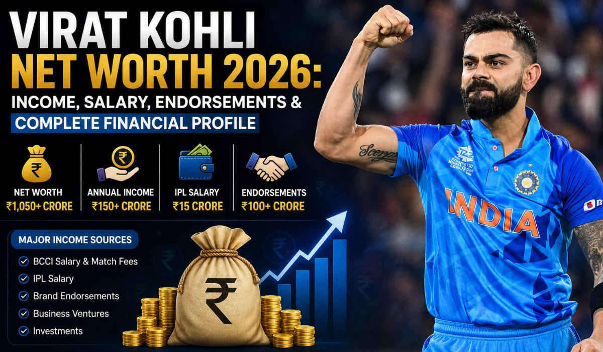 Virat Kohli Net Worth