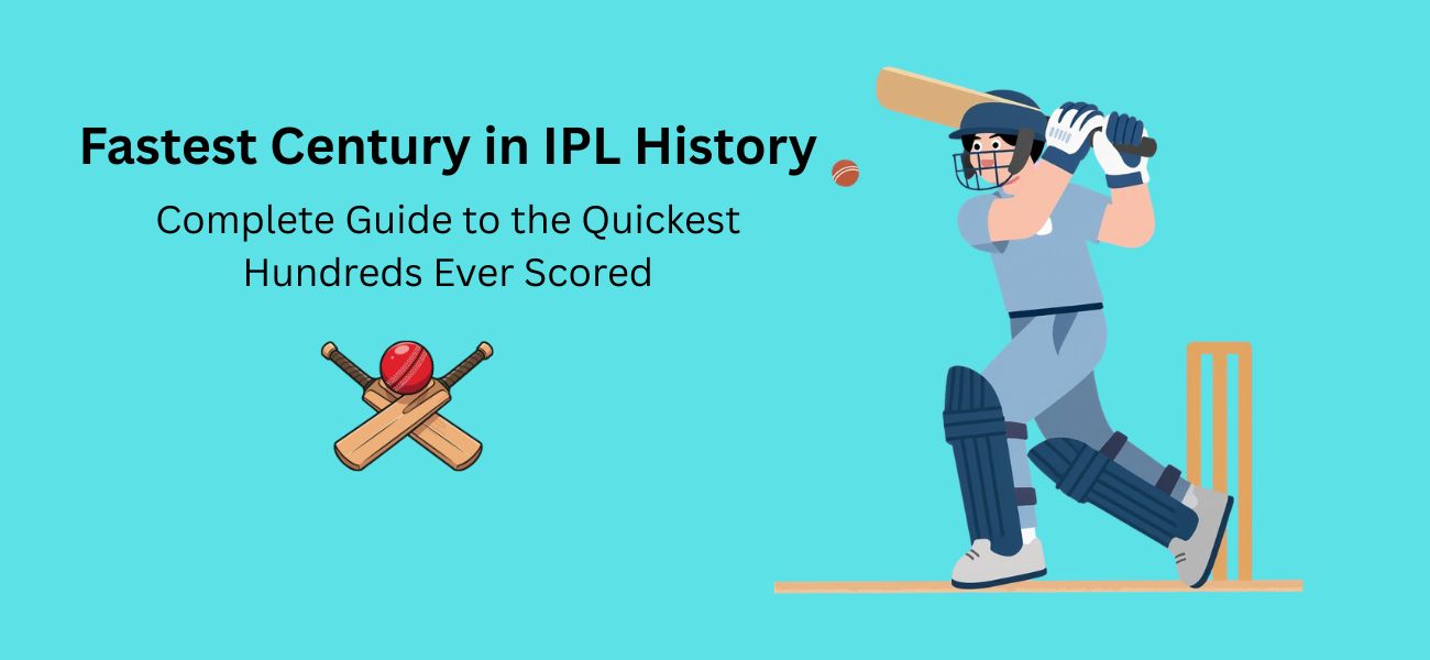 Fastest Century in IPL History