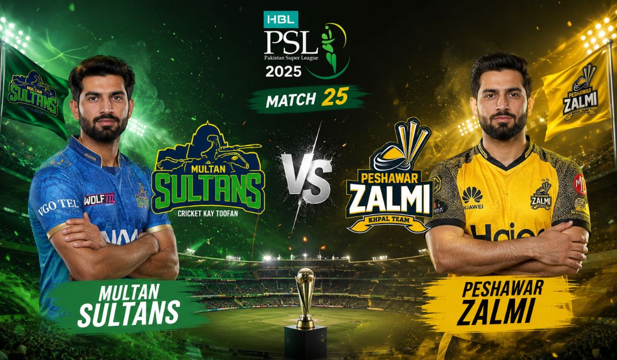Multan Sultans vs Peshawar Zalmi Match Scorecard