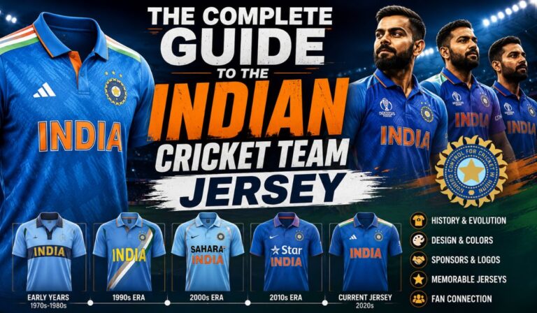 The Complete Guide to the Indian Cricket Team Jersey
