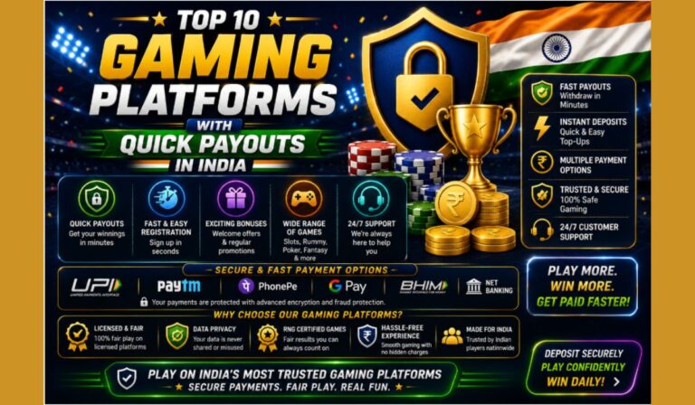 Top 10 Gaming Platforms with Quick Payouts