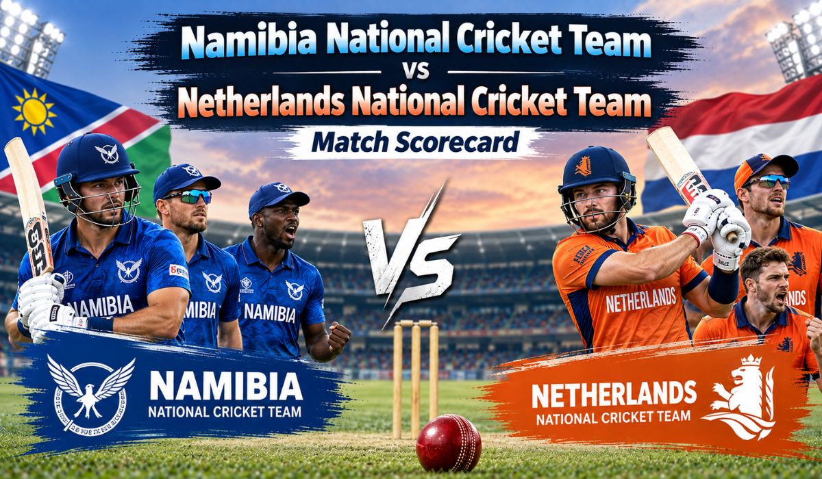 Namibia National Cricket Team vs Netherlands National Cricket Team Match Scorecard
