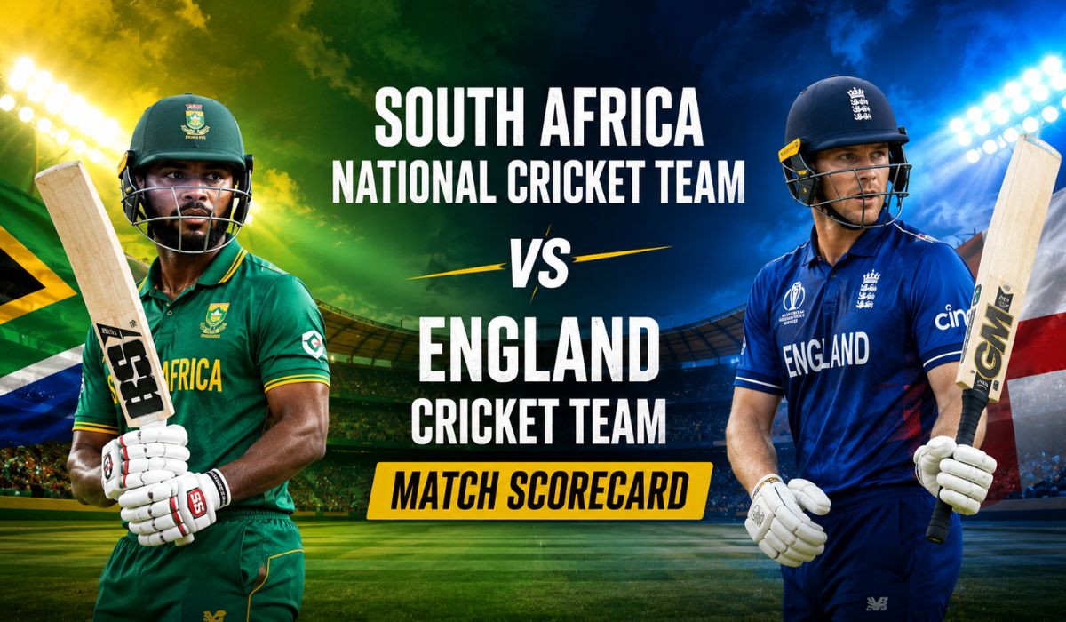 South Africa National Cricket Team vs England Cricket Team Match Scorecard