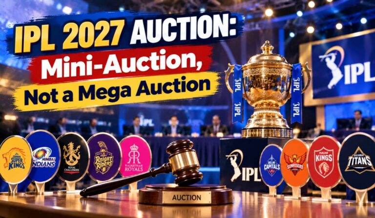 IPL 2027 Auction Date