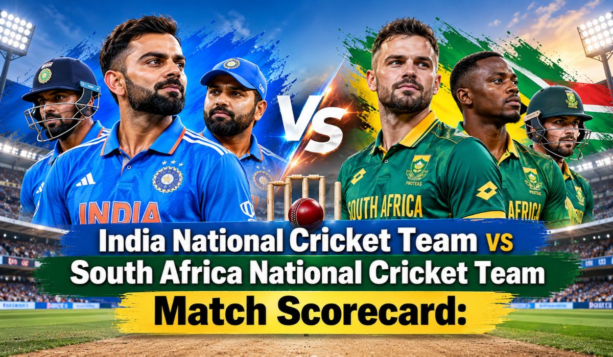 India National Cricket Team vs South Africa National Cricket Team Match Scorecard