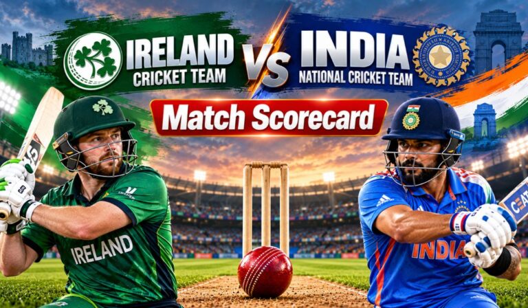 Ireland Cricket Team vs India National Cricket Team Match Scorecard