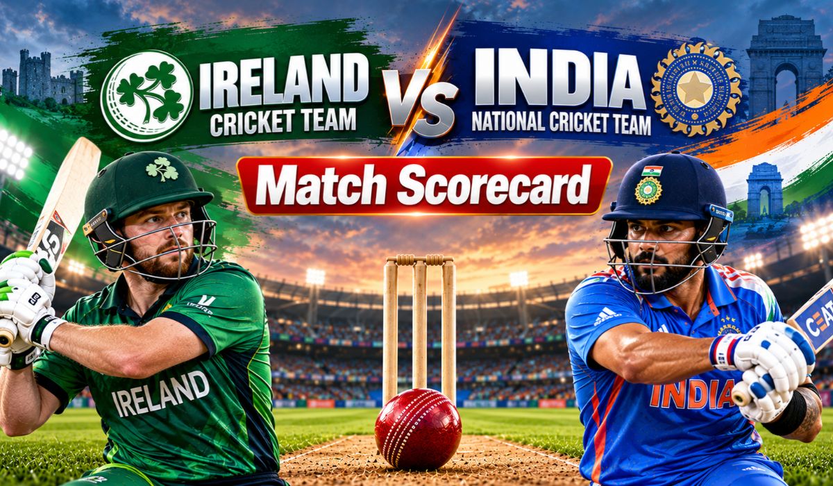 Ireland Cricket Team vs India National Cricket Team Match Scorecard