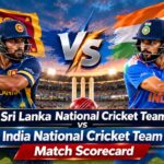 Sri Lanka National Cricket Team vs India National Cricket Team Match Scorecard